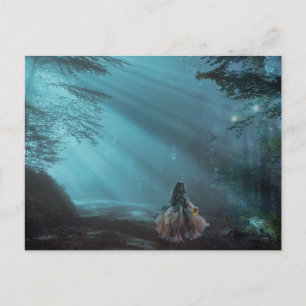 Forest Fairy Fantasy Postcard