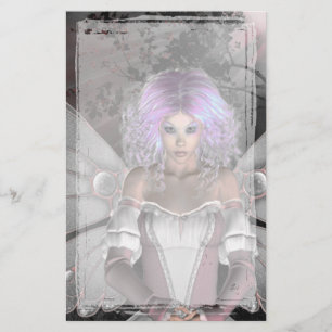 Forest Fairy Gothic Stationery