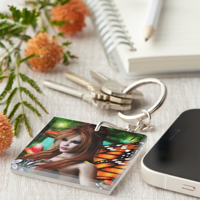 Forest Fairy Keychain (Front Right)