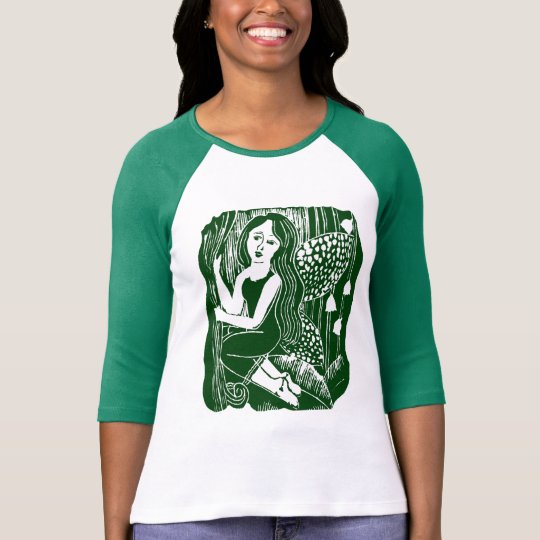 Forest Fairy Ladies Raglan T-Shirt