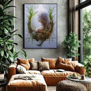 Forest fairy vibes canvas print