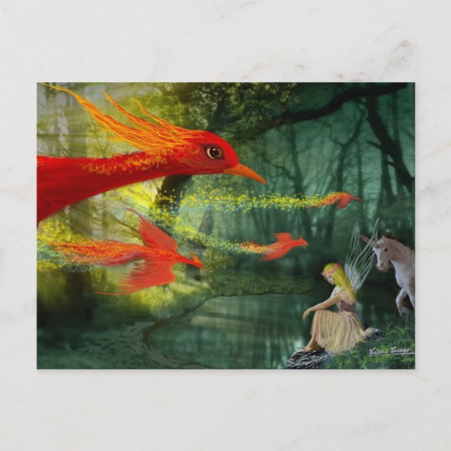 Forest Fantasy 1 Postcard (Front)