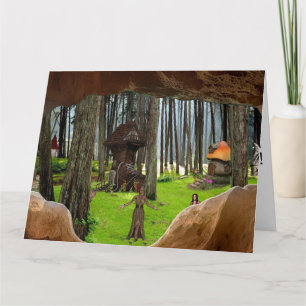 FOREST FANTASY FOR HER BIRTHDAY CARD