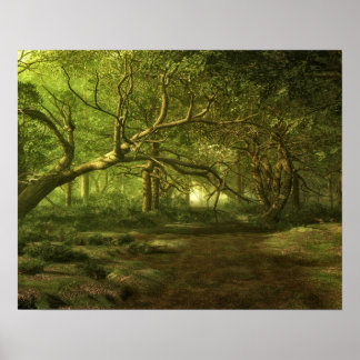 Forest fantasy poster