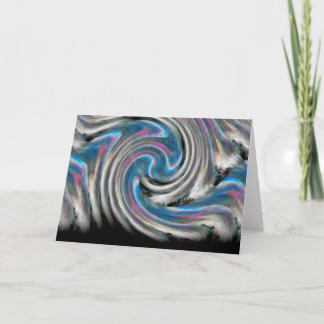 "Forest Fire Sky" greeting card