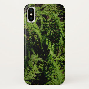 Forest Floor Ferns iPhone X Case