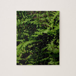 Forest Floor Ferns Jigsaw Puzzle