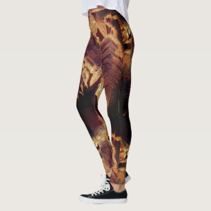 Forest Floor Print  Leggings