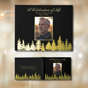 Forest Foil Funeral Livre d'or Fête de la vie