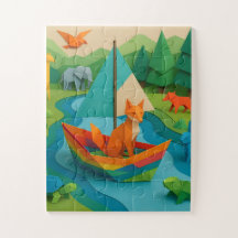 Forest Folded Animals – Colourful Origami Wildlife