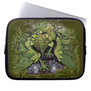 Forest Foliage Dragon~laptop case