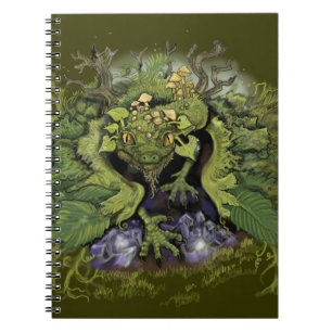 Forest Foliage Dragon~notebook Notebook