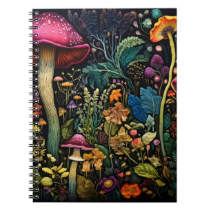 Forest Forager Mushroom Notebook & Journal