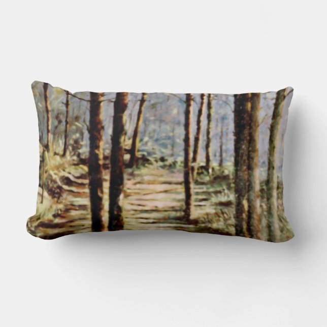 Forest/Forest Lumbar Pillow (Front)