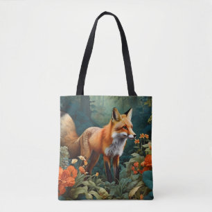 Forest Fox Tote Bag