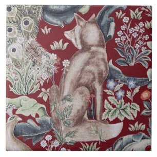Forest Fox, William Morris Tile