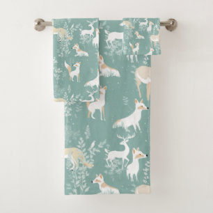 Forest Friends Bath Towel Set