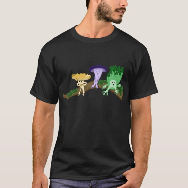 Forest Friends Black T-Shirt (Front)