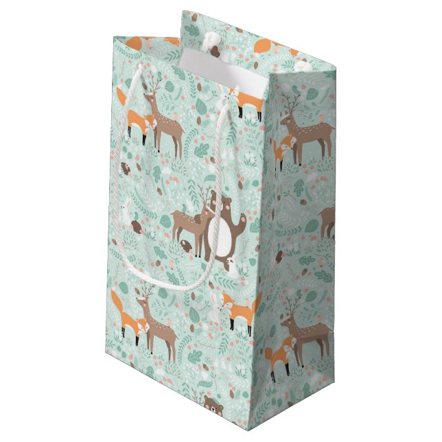 Forest Friends Small Gift Bag (Back Angled)