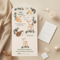 Forest Friends & Woodland Greenery Baby Shower