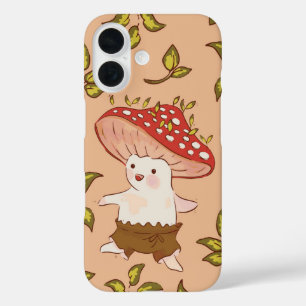 Forest Fungi Friend Cute Mushroom Fairy iPhone 16 Case