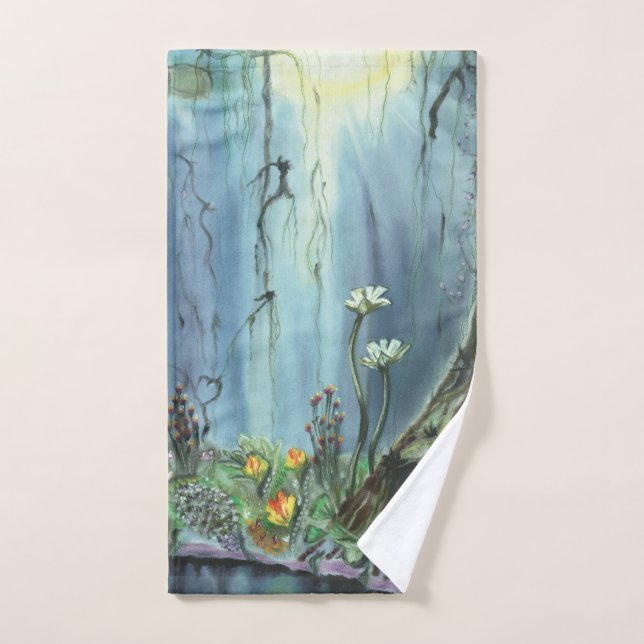 Forest Garden Bath Towel Set (Hand Towel)
