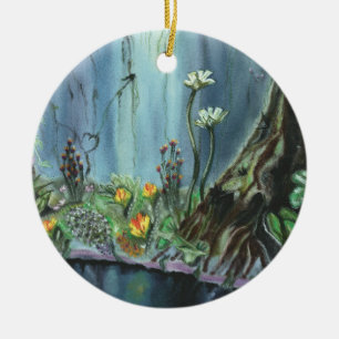 Forest Garden Ceramic Ornament