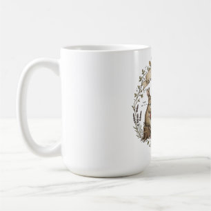 Forest Gathering Tea Party Woodland Animals Vintag Coffee Mug