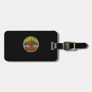 Forest Gnomes Cottagecore Goblincore Fairycore Luggage Tag