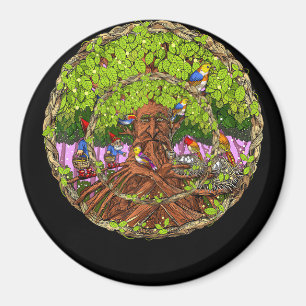 Forest Gnomes Cottagecore Goblincore Fairycore Magnet