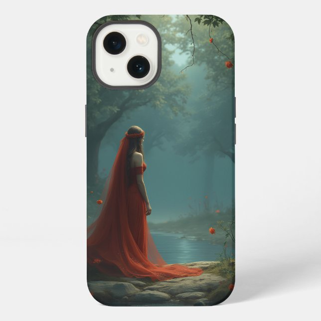 forest goddess iPhone case (Back)