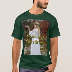 Forest Goddess - Season's Greetings T-Shirt