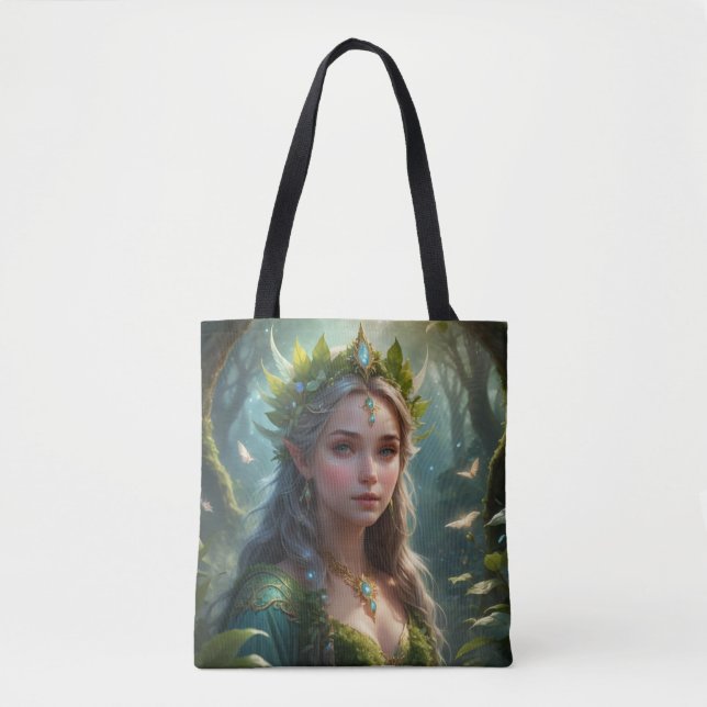 Forest Goddess Tote Bag (Front)