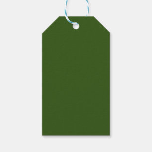 Forest Green #325513, Cactus Gift Tags