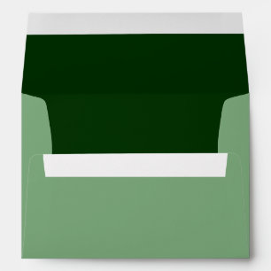 Forest Green Background Colour Customize This! Envelopes