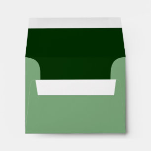 Forest Green Background Colour Customize This! Envelopes