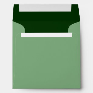 Forest Green Background Colour Customize This! Envelopes