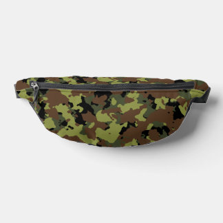 Forest Green Camo Fanny Pack