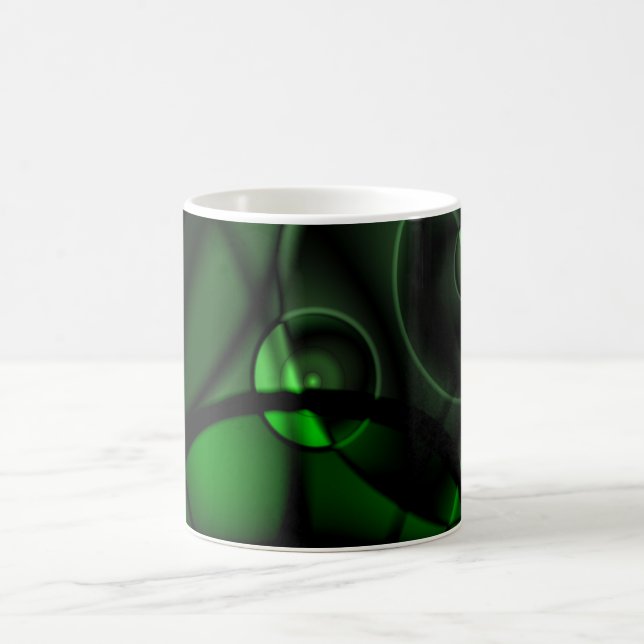 Forest Green Coffee Mug (Center)