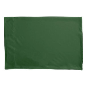 Forest Green colour Easily Customize This Pillowcase