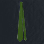 Forest Green Custom Colour Bright St Patrick's Day Tie<br><div class="desc">Designed with solid forest green background,  you may change the background colour as you like!</div>