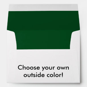 Forest Green Envelopes