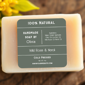 Forest Green | Étiquettes de produits contenant de