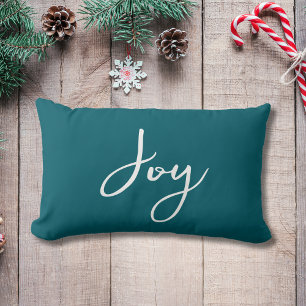 Forest Green Joy Pillow