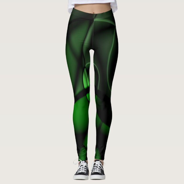 Forest Green Leggings (Front)