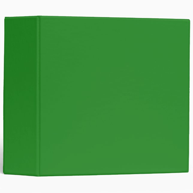 Forest Green Solid Colour | Classic Binder (Front/Spine)