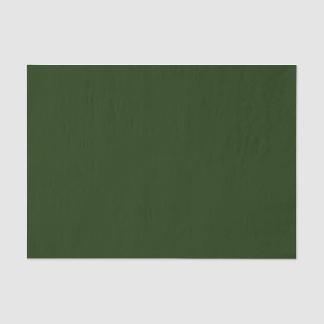 Forest Green Tissue  Paper (Front)
