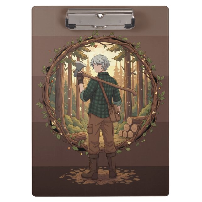Forest Guardian Anime Clipboard (Front)