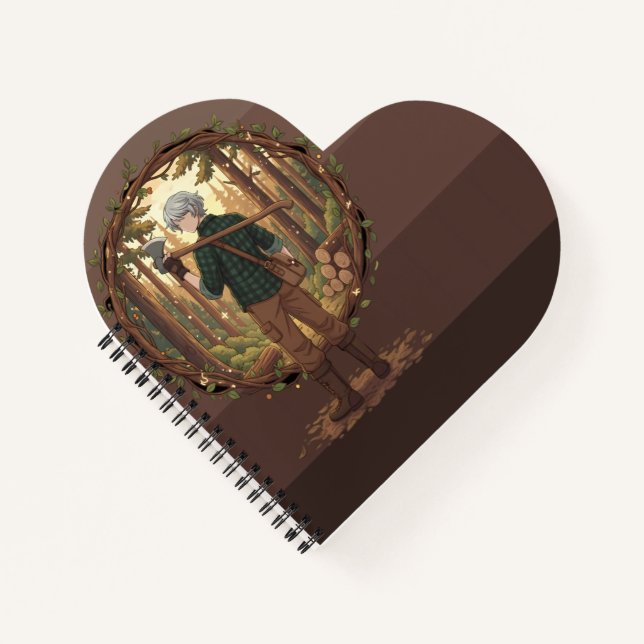 Forest Guardian Anime Notebook (Front)