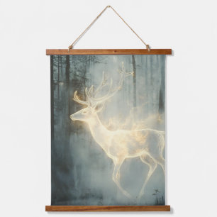 Forest Guardian Deer Spirit Hanging Tapestry